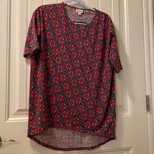 LulaRoe Irma XS floral design. Excellent used condition.